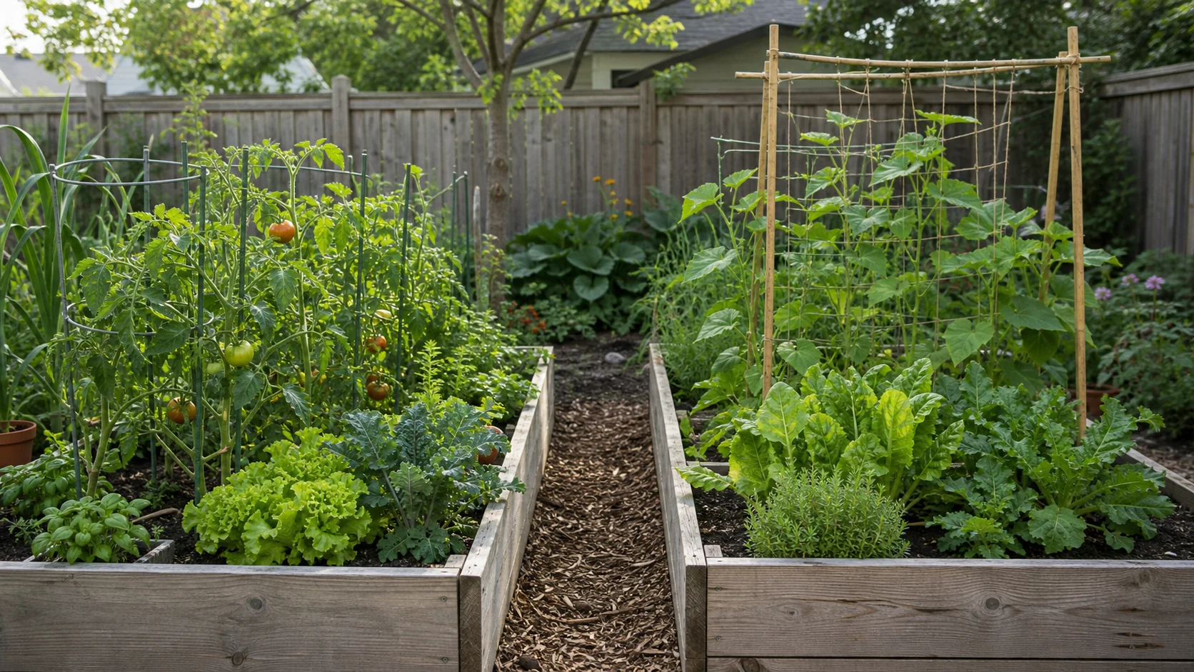 home vegetable garden ideas