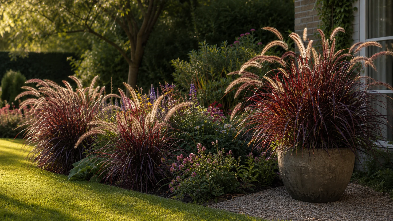 Purple Fountain Grass Ideas: Bold Color for Beds, Borders and Pots