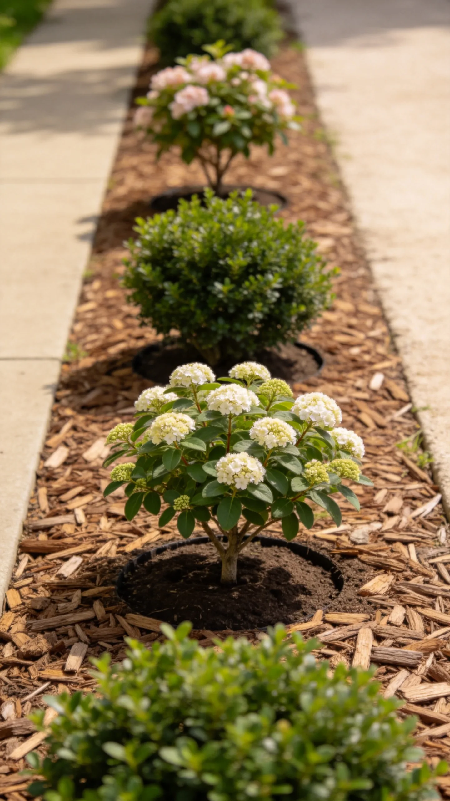6. Create a Mulched Shrub Border