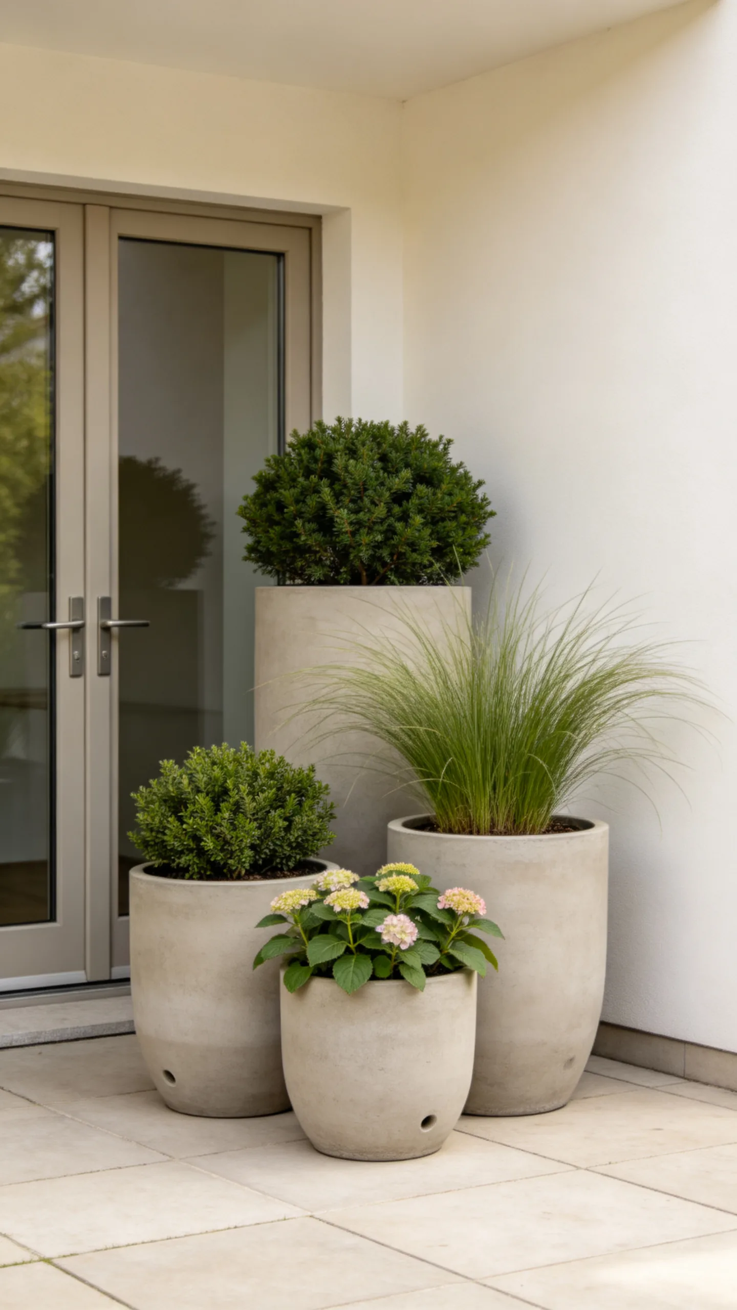 7. Use Oversized Pots Instead of Many Small Containers
