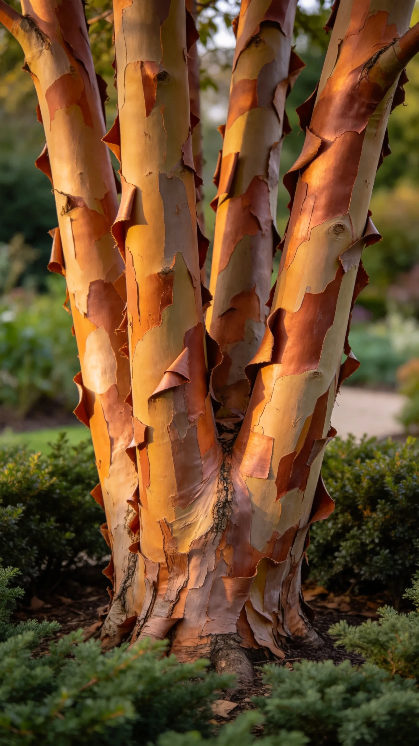 13. Make Colorful Bark the Main Feature