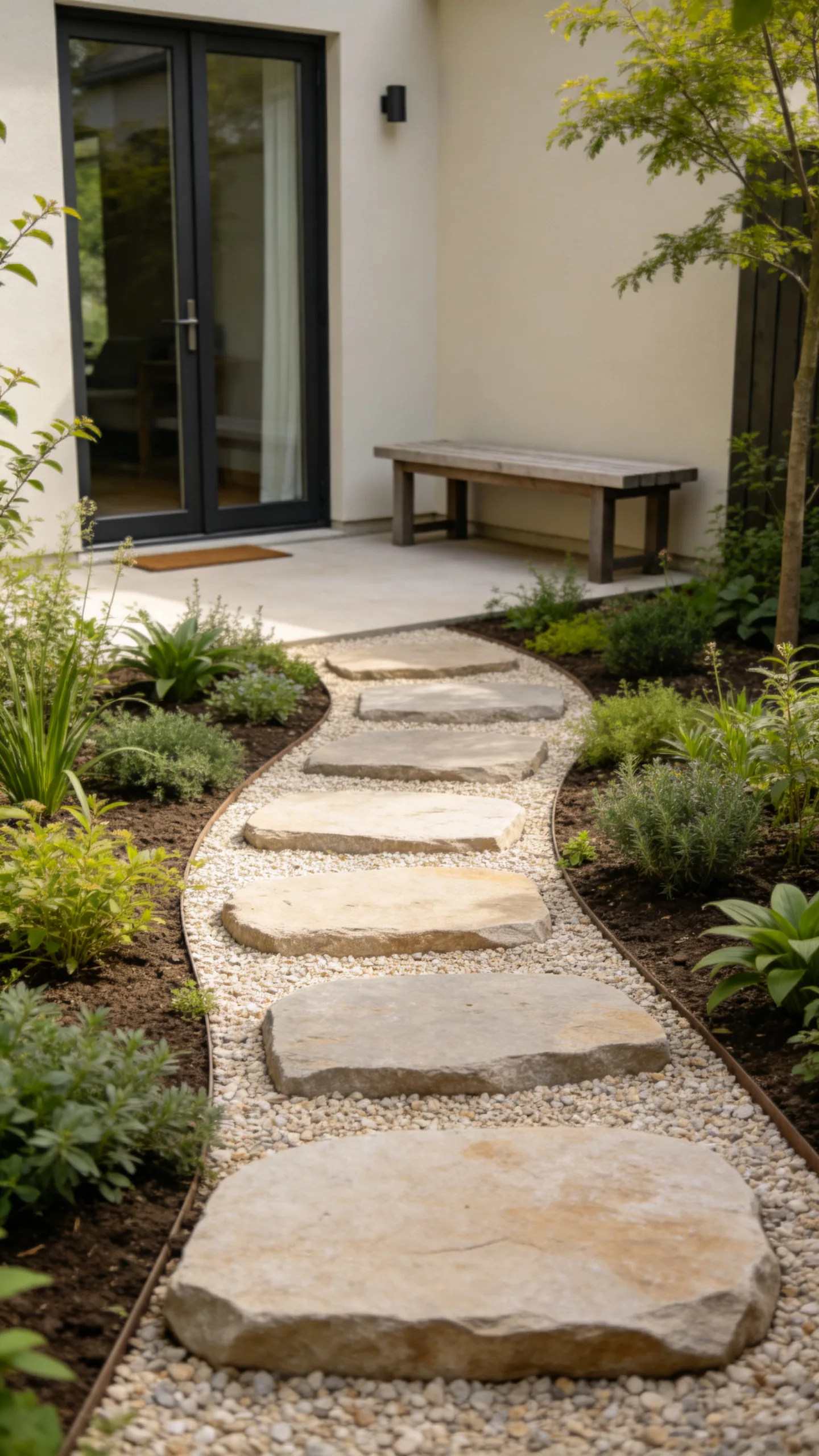14. Lay a Stepping-Stone Path Through Planting