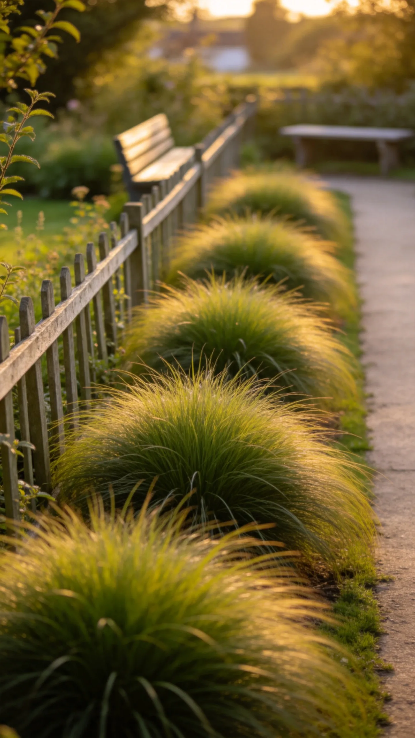 16. Plant Ornamental Grasses in Simple Clumps