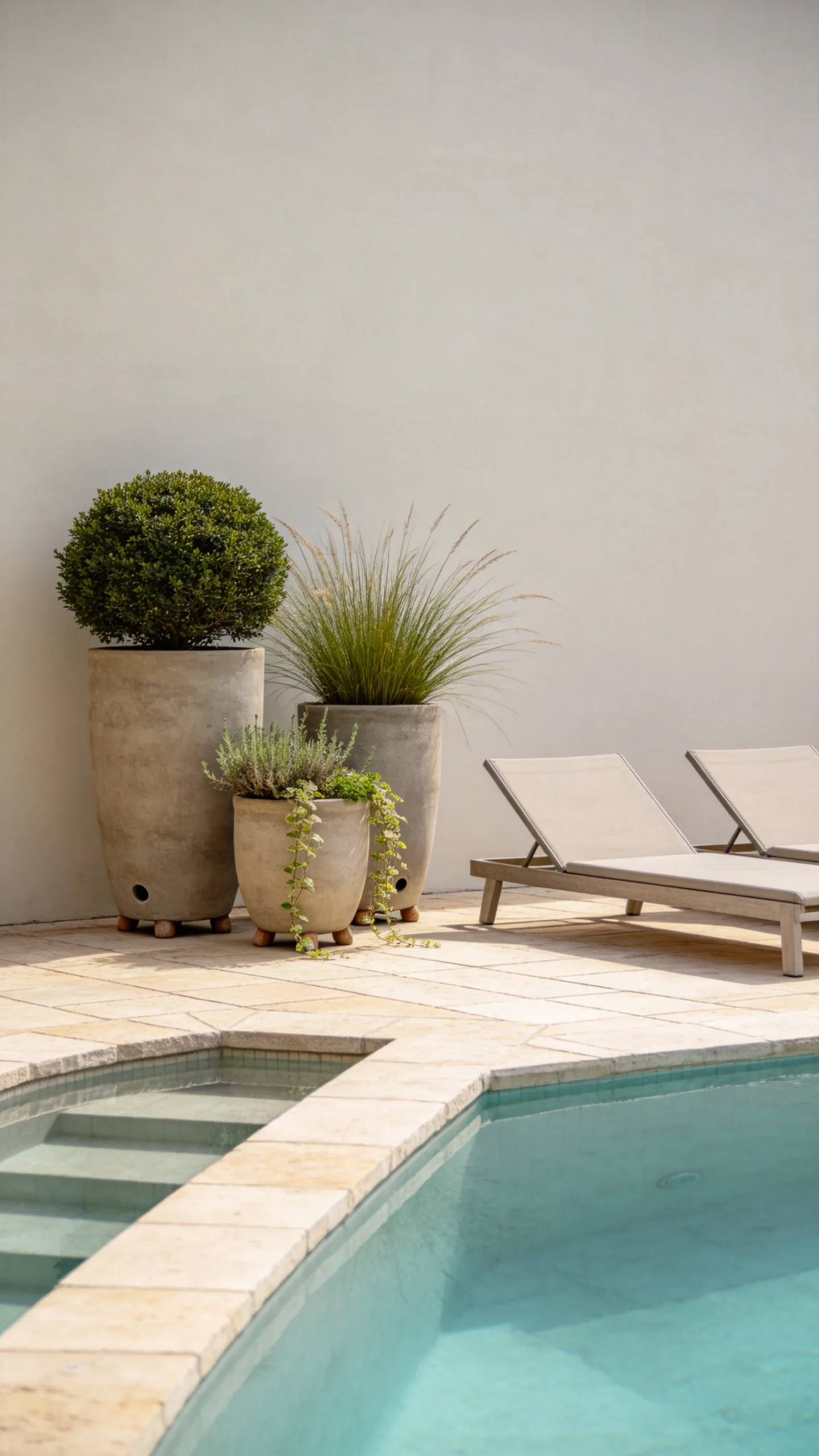 21. Combine Container Gardens With Movable Seating
